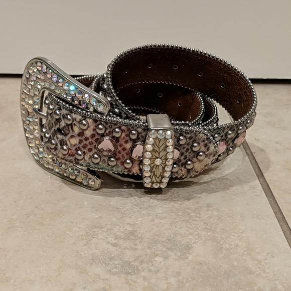 Blazin Roxx Accessories - *3/$20 Blazin Roxx snake & Pink Rhinestone Belt